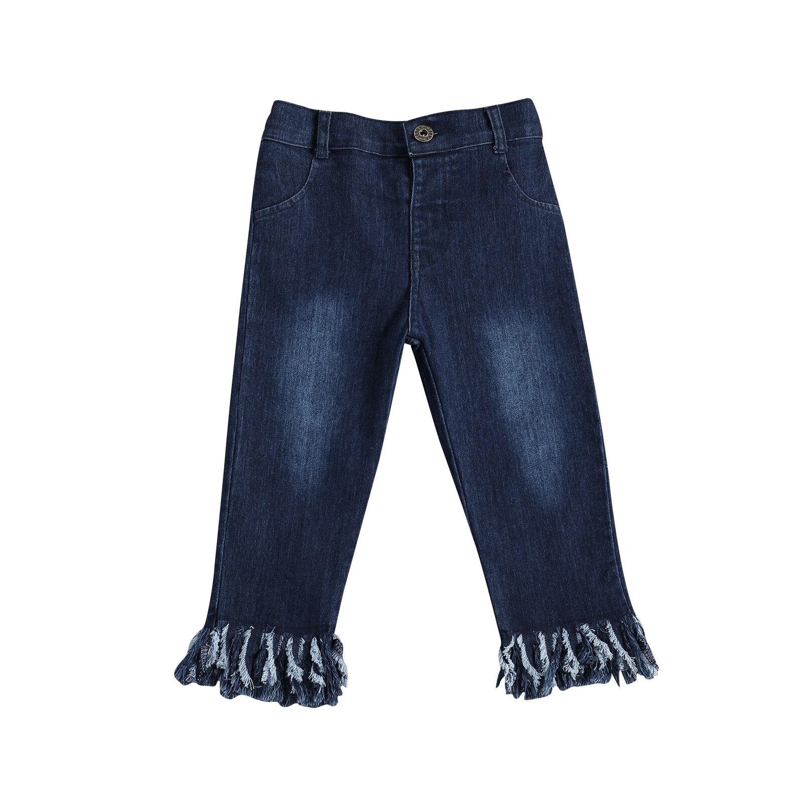 Meisje Broek, Comfortabele Elastische Omzoomd Jeans Kinderen Broek Voor Verjaardagsfeestje Fotografie: 3 / 12m