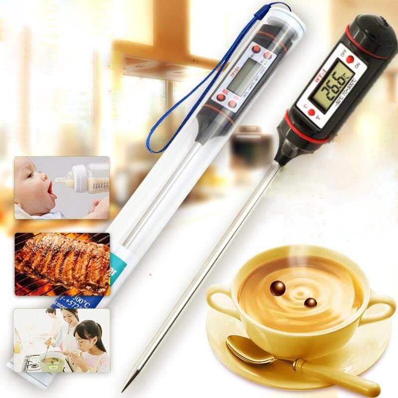 Køkken tilbehør gadgets digital termometer sensor sonde til kødvand mælk bbq madlavningsredskaber køkken leverer værktøj varer.