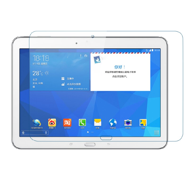 Voor Samsung Galaxy Tab 4 10.1 T530 Fad Ultra Clear Screen Protectors Jetting 1 Pcs Hd Screen Protection Skin Cover film