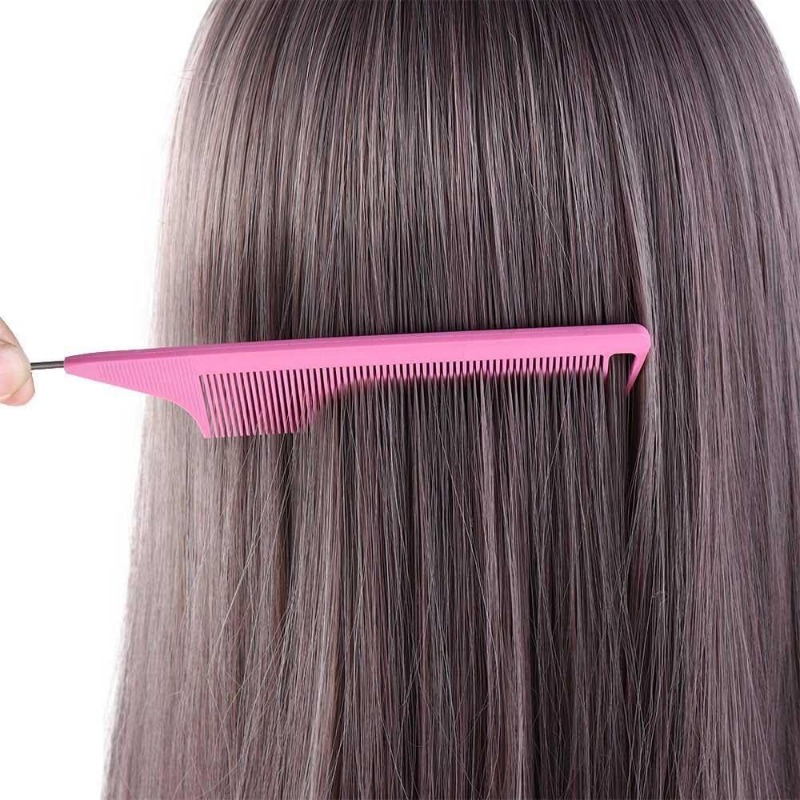 11pcs/Set Hair Brush Set Hairdressing Spray Bottle Hair Braiding Loop Rat Tail Comb Teasing Hair Brsuh Edge Control Styling Set