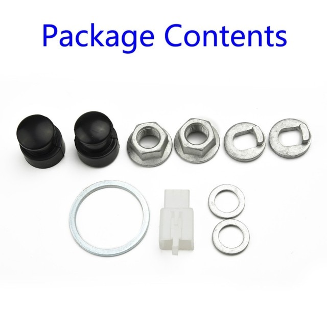 EBIKES E-bike Hub Motor Axle M12/M14 Lock Nut /lock Washer /spacer /nut Cover For 500W-5000W Motors With 12/14mm Shaft: M12 rear