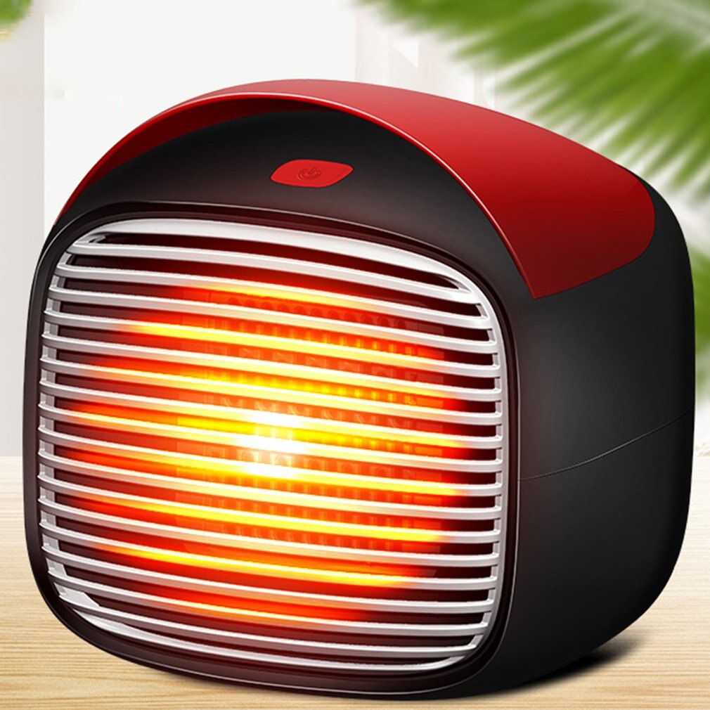 800 W Heater Small Household Desktop Multifunctions Cooling & Heating Fan Mini Size Protable Wind Machine