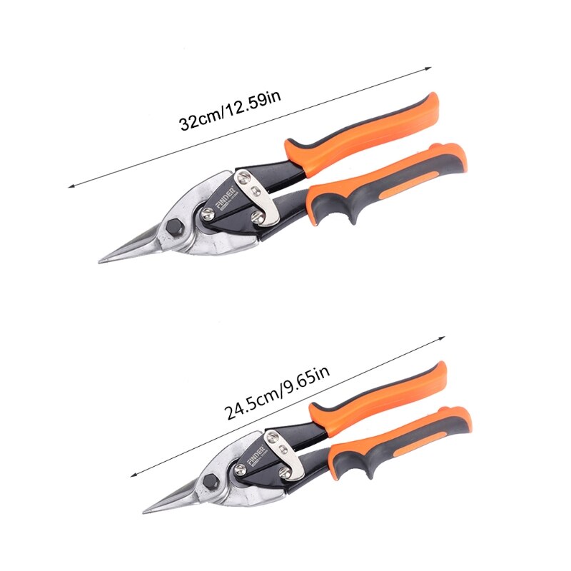 Metal Shears Metal Snips Heavy Duty for Sheet Metal Cutter Snips for Sheet Metal Cutting Pliers Snip Tools