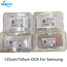 UCELLENT 100pc 125um/150um T-OCA Optical Clear Adhesive Film For Samsun S and NOTE T-OCA Film LCD Touch Screen Laminating Glue