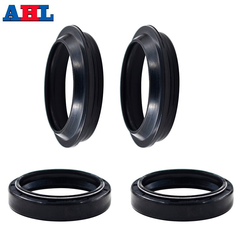 Motorcycle Parts Front Fork Damper Oil & Dust Seal Size 45x57x11 45*57*11 Motorbike Dirt Racing Bike Shock Absorber: Oil Dust Seals