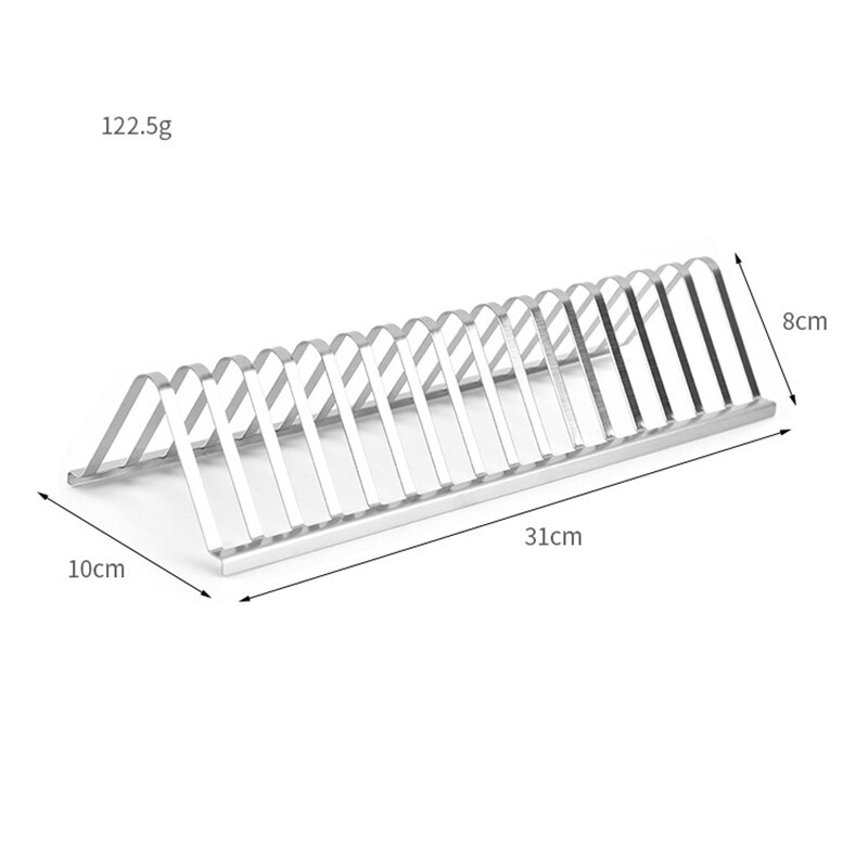 Stainless Steel Holder Til Barbecue Grill Beef Rack Chicken Chop Rack Lamb Holder Household Portable Outdoor Grill Barbecue Tool: Default Title