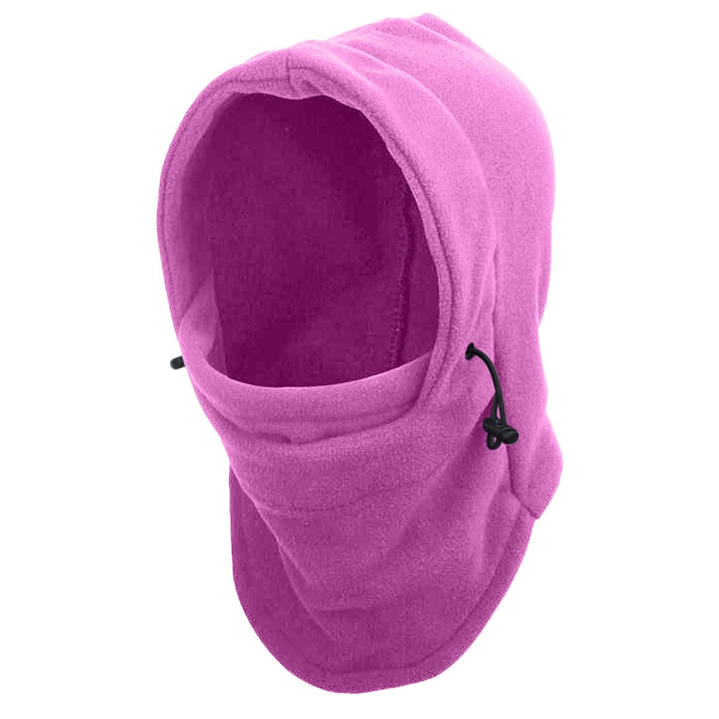 25# Winter Outdoor Riding Motorcycle Cycling Neck Gaiter Windproof Fleece Hood Face Scarf Thick Warm Snow Cap Бандана На Голову: E