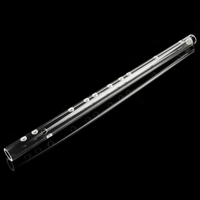 Acrylic Transparent Flute C Key 6 Holes Musical Instrument Woodwind Instrument DIZI flute