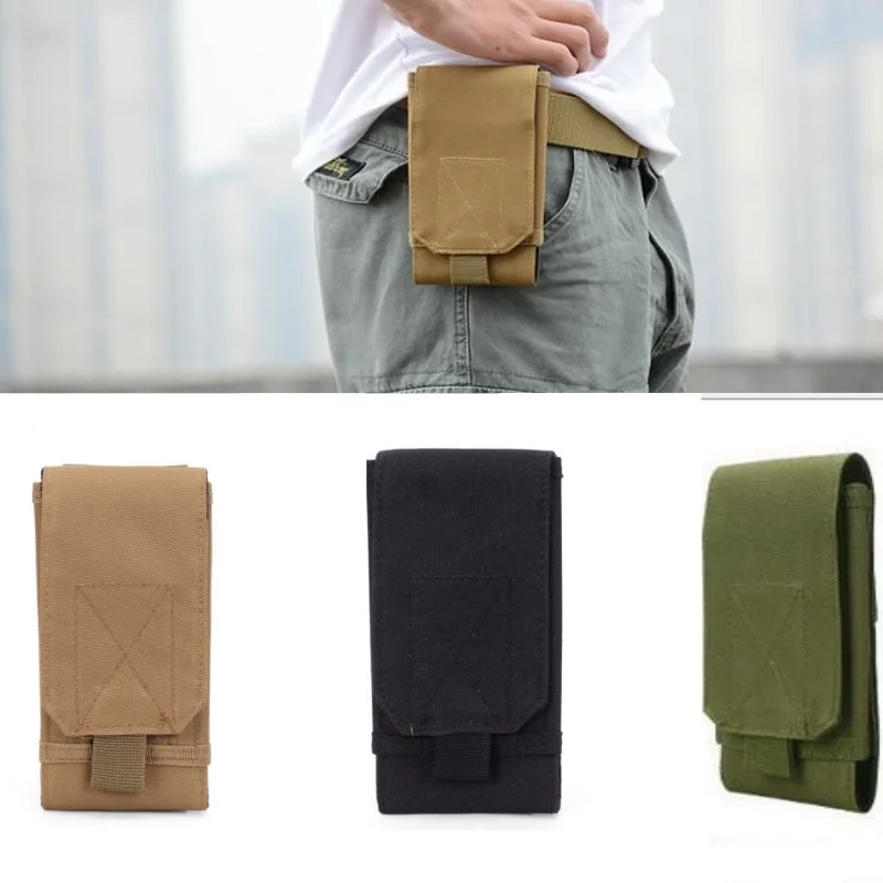 Outdoor Tas Telefoonhouder Sport Taille Riem Case Waterdicht Nylon Edc Sport Jachttassen In Rugzak