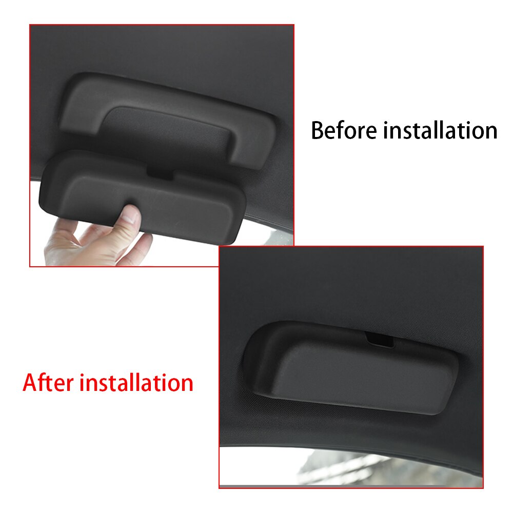 Auto Zonnebril Houder Brillenkoker Opbergdoos Voor Porsche Cayenne Auto Zonneklep Glasse Case Organizer Spektakel Opslag Houder