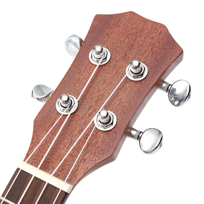 21 Inch Soprano Ukulele Uke Hawaii Guitar Sapele 15 Fret Wood Ukulele Musical Instruments For Begginer