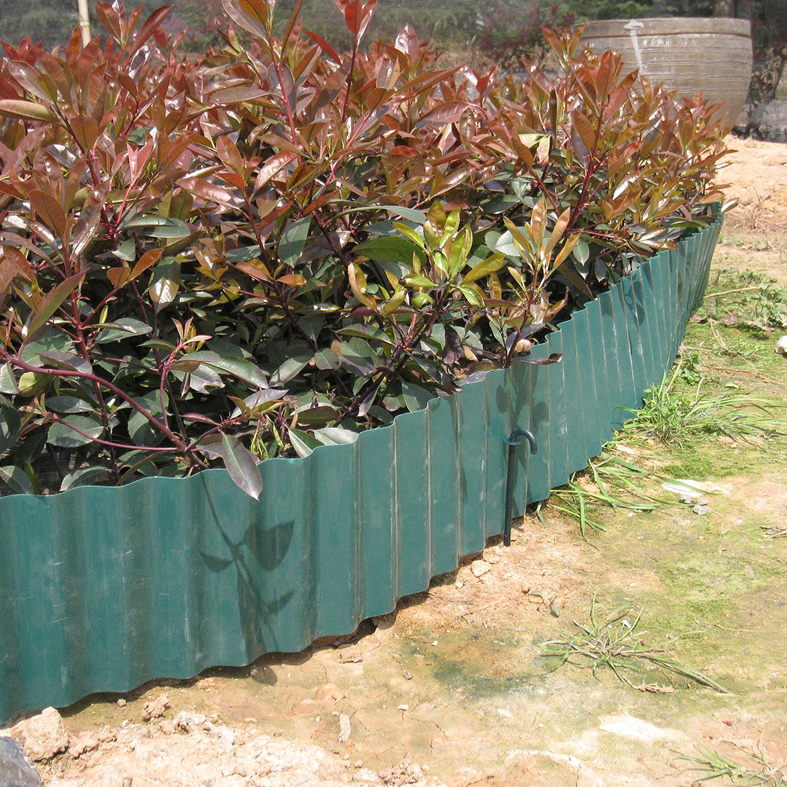 Plastic Lawn Edging Lawn Boundary Garden Fence Decoration For Outdoor Courtyard Garden