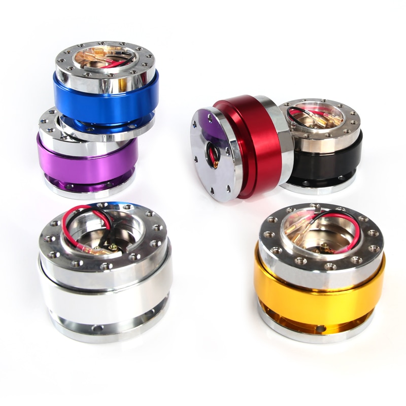 Volante universale Snap Off Adattatore mozzo a sgancio rapido Kit Boss 8 colori disponibili