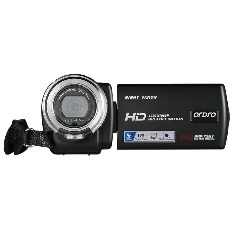 V12 1080P Video Kamera Volle HD 16X Digital Zoom Aufnahme Camcorder w/3,0 Zoll Drehbare LCD Screen Unterstützung nacht Vision R20