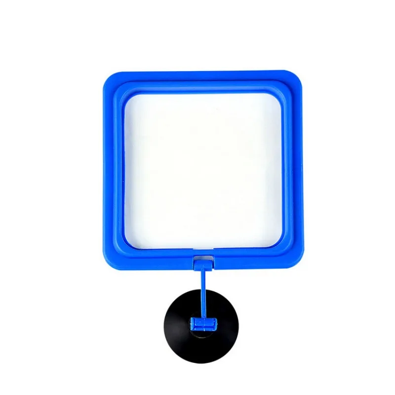 1pc Aquarium Fütterung Ring Aquarium Schwimm Tablett Feeder Quadrat Kreis Fisch Feeder Zubehör Aquatische Haustier Liefert: Rosa