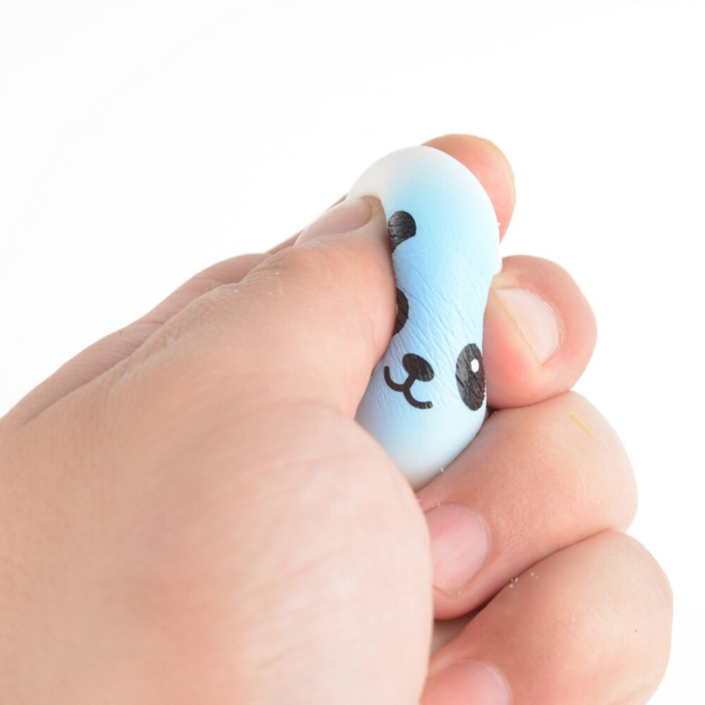 Weiches Brot Karikatur Squishy Antistress Squishy Langsam steigend Panda quetschen betonen Linderung Unterhaltung Spaß Gerät Für Telefon