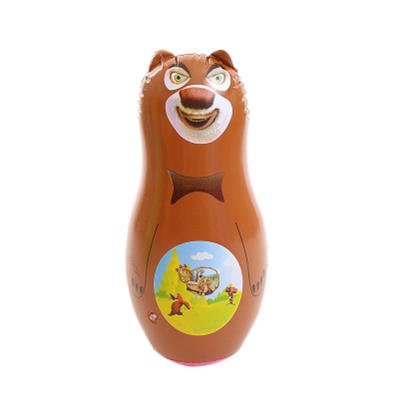 45cm 70 cm, vaso de juguete inflable mediano, pingüino, diversión al aire libre, deportes, color aleatorio, piscina, decoración de de playa, juguete para niños