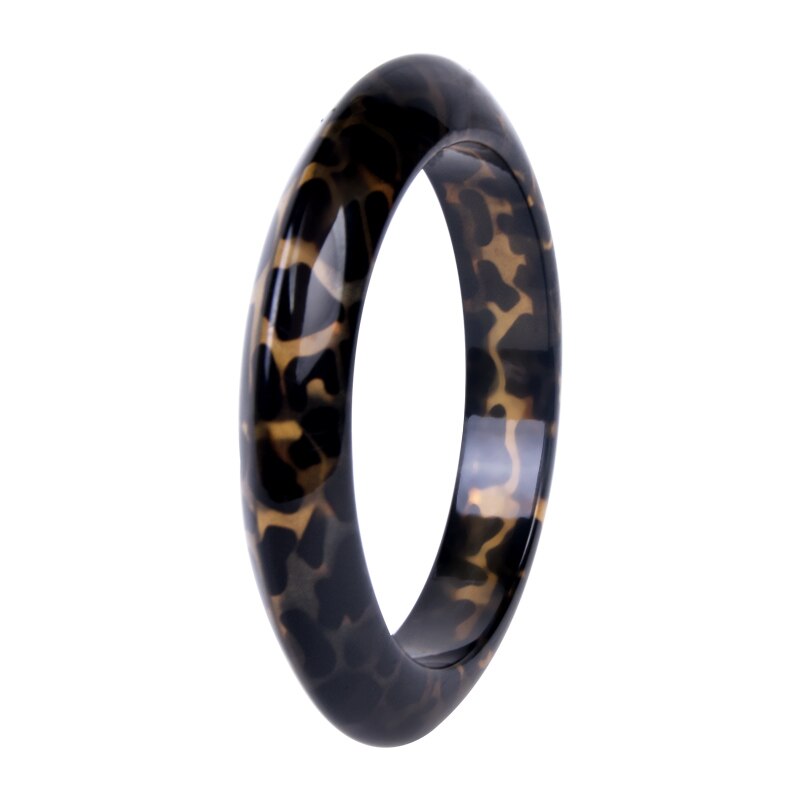 Guanlong klasyczny moda żywica mankietów bransoletki bransoletki dla kobiet wzór w cętki akrylowe szerokie geometryczne bransoletki urok biżuterii