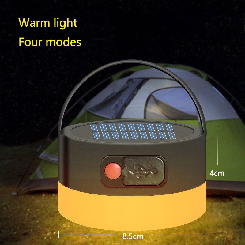 7200 mah led teltlys genopladelig lanterne lanterne bærbar nødnatlys udendørs campingpære lampe lommelygte hjem: Varm 2000 mah