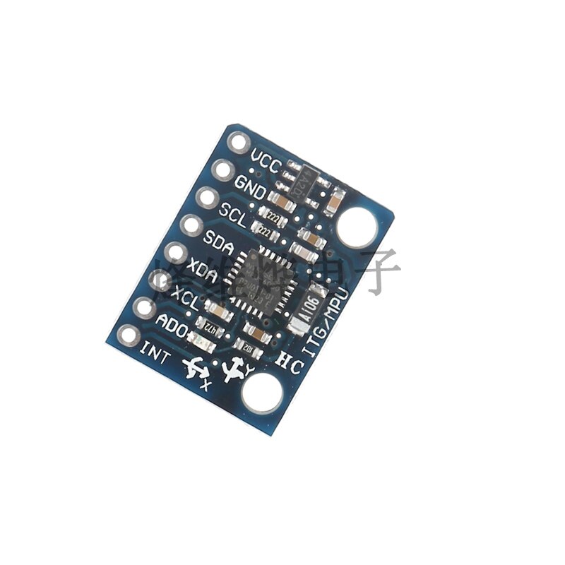 Module d'accélération triaxiale Gyro 6DOF, panneau MPU-6050, Code du schéma GY-521