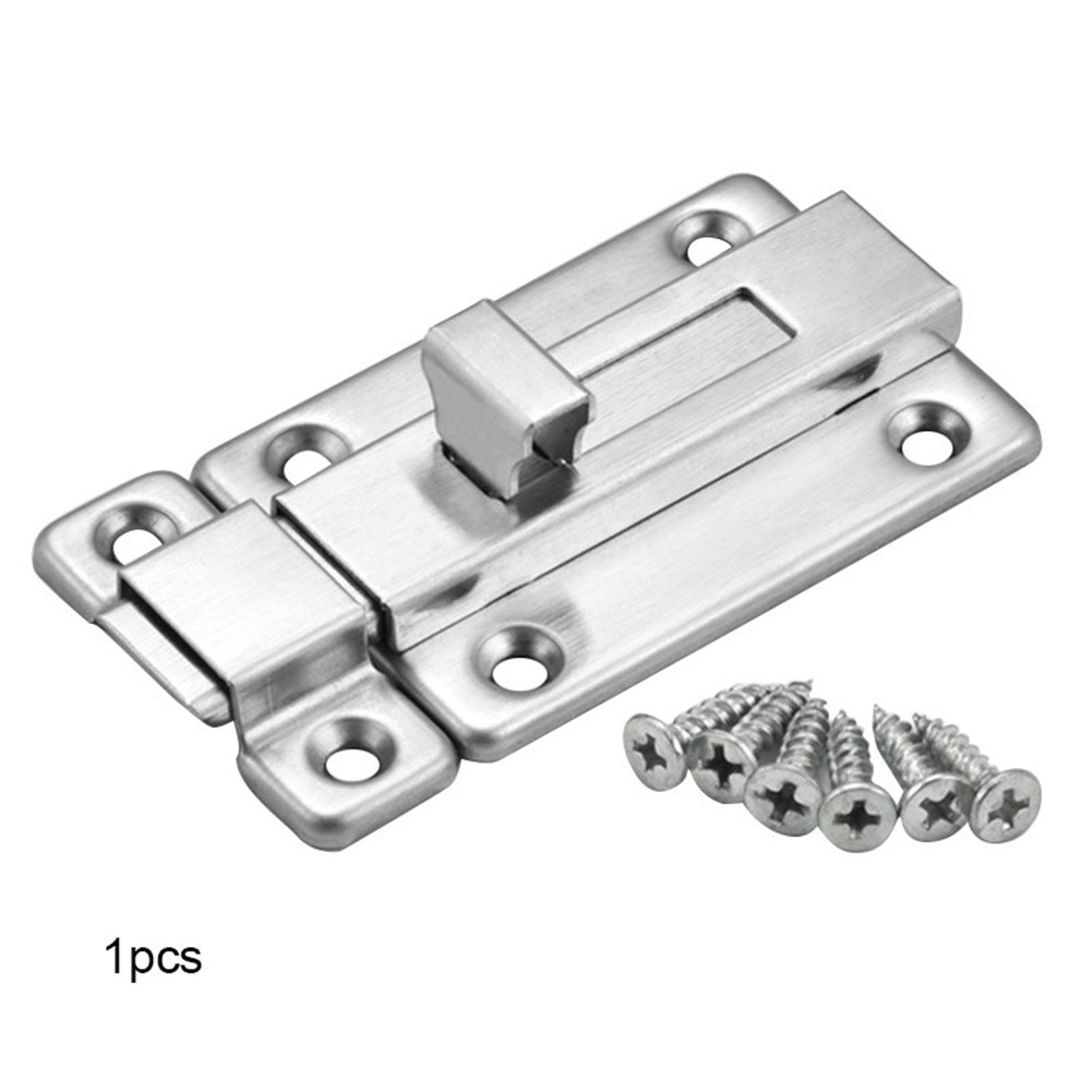 Stainless Steel Door Bolts Latch Sliding Door Lock Slide Bolts for Internal Doors TSH Shop: 1pcs