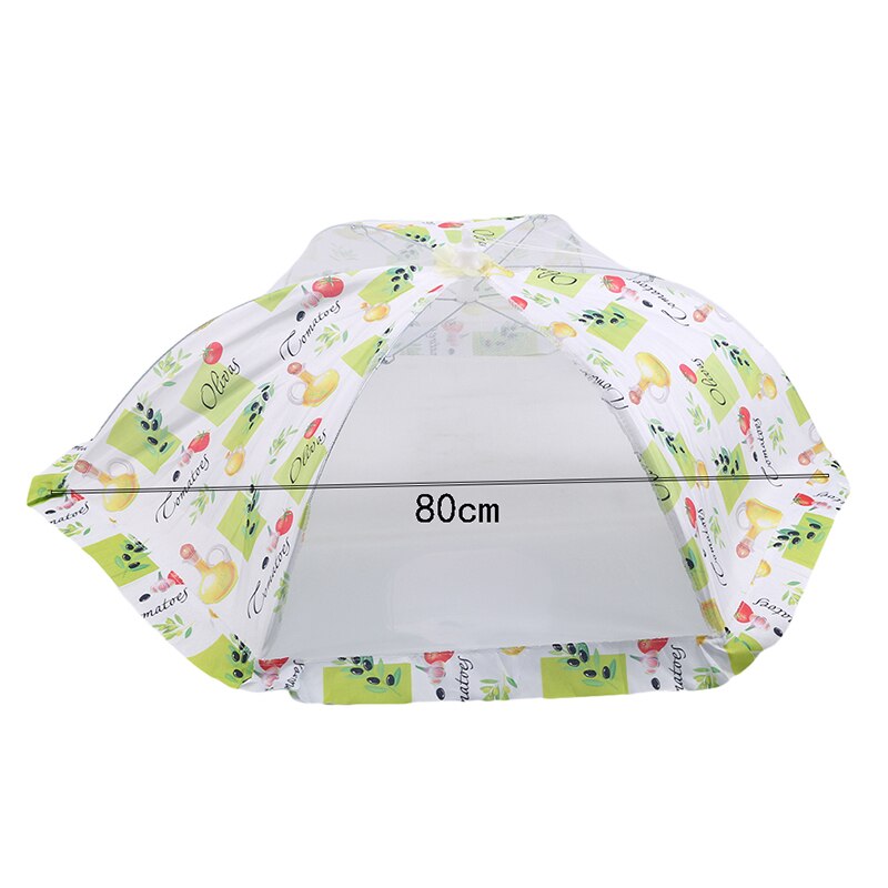 Køkken frisk mad tallerkenbetræk foldet maddæksel paraply til beskyttelse af mad koreansk stil køkkenredskaber tilbehør