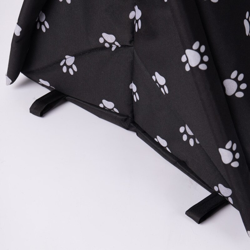 Washable and Foldable Feral Cat Kennel Cave House Waterproof Cloth Enclosed Kitty Shelter Detachable for Pet Cat