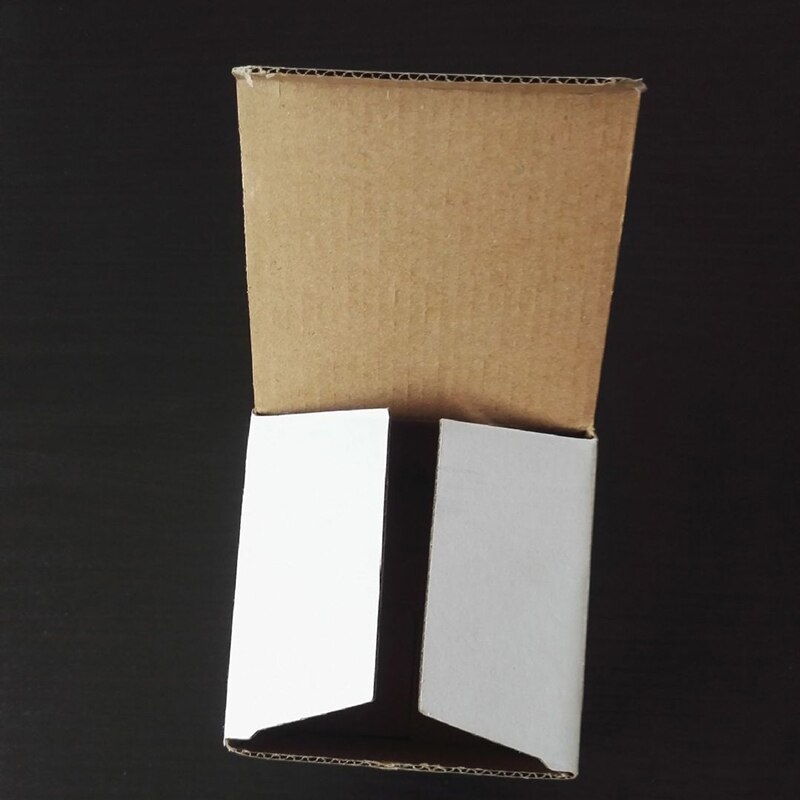 10Pcs 7 Sizes White Kraft Paper Box 3-Layer Corrugated Box Rectangle Packaging Boxes Business Box Mailer Cardboard Carton
