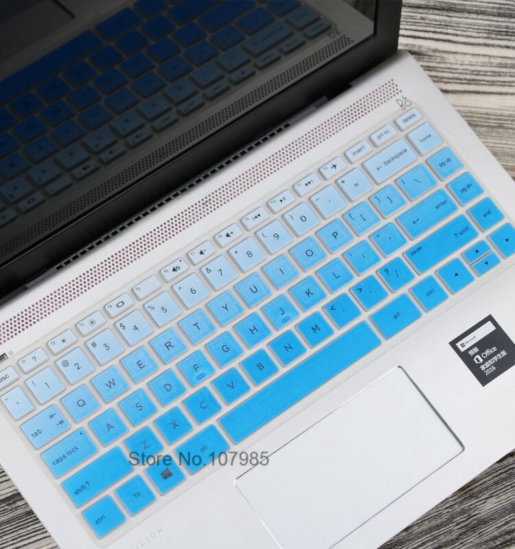 2017 nowy 14 cal Laptop klawiatura pokrywa Protector dla HP pavilion X360 14-BAxxxx / X360 14-BFxxxx serii Notebook skóry: Gradualblue