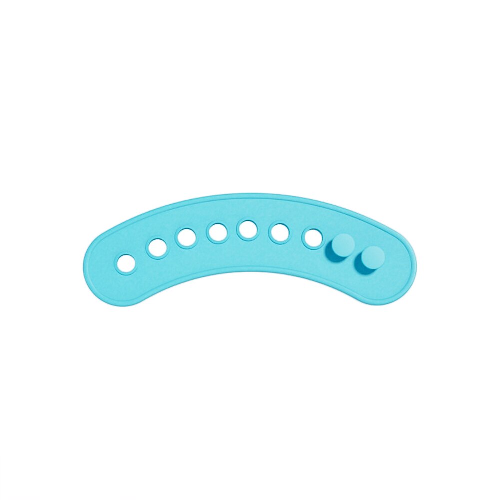 Silicone bébé bavoir infantile burp chiffons réglable étanche goutte à goutte bébé doux -né alimentation bave écharpe bave pour enfant en bas âge: Extension belt-Blue
