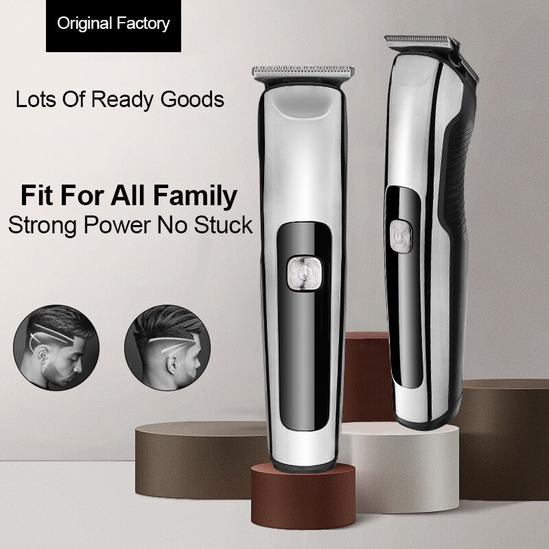 Rechargeable Razor Trimmer Adjustable Cordless Edge for Men Hair Clippers Barber Haircut Sculpture Cutter