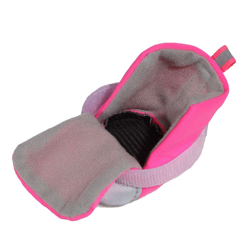 Chaussures réfléchissantes pour chiens et chats, bottes de protection des pattes pour animaux de compagnie, antidérapantes, respirantes et imperméables, 4 tailles
