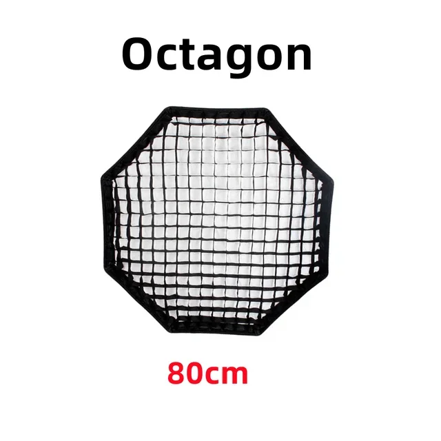 Honeycomb Grid For Octagon Square Rectangle Hexadecagon Deep Softbox 30* 40 50*70 55 60 65 80 22*90 95 80*120 140 35*160cm