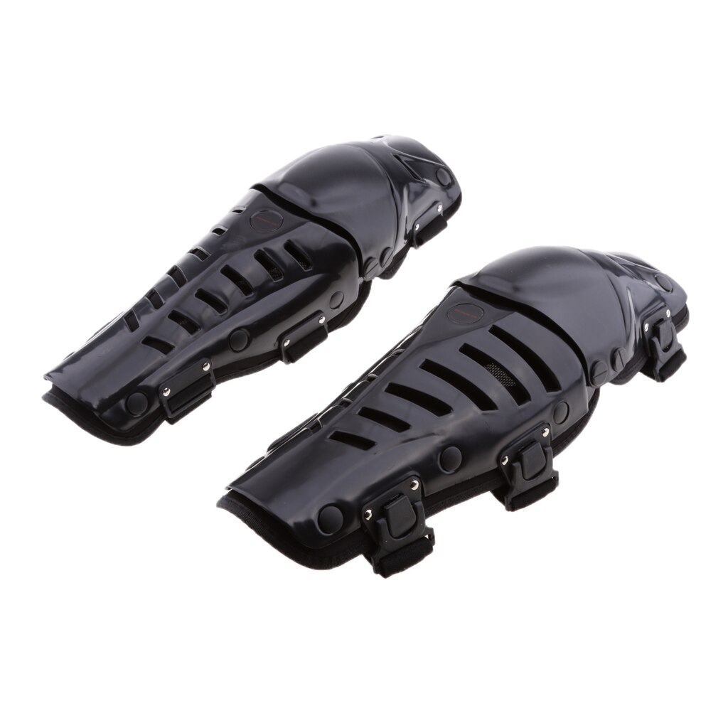 Protège-coudes Et Genoux Moto - Protection Cutanée Universelle Noire (1 Pièce)