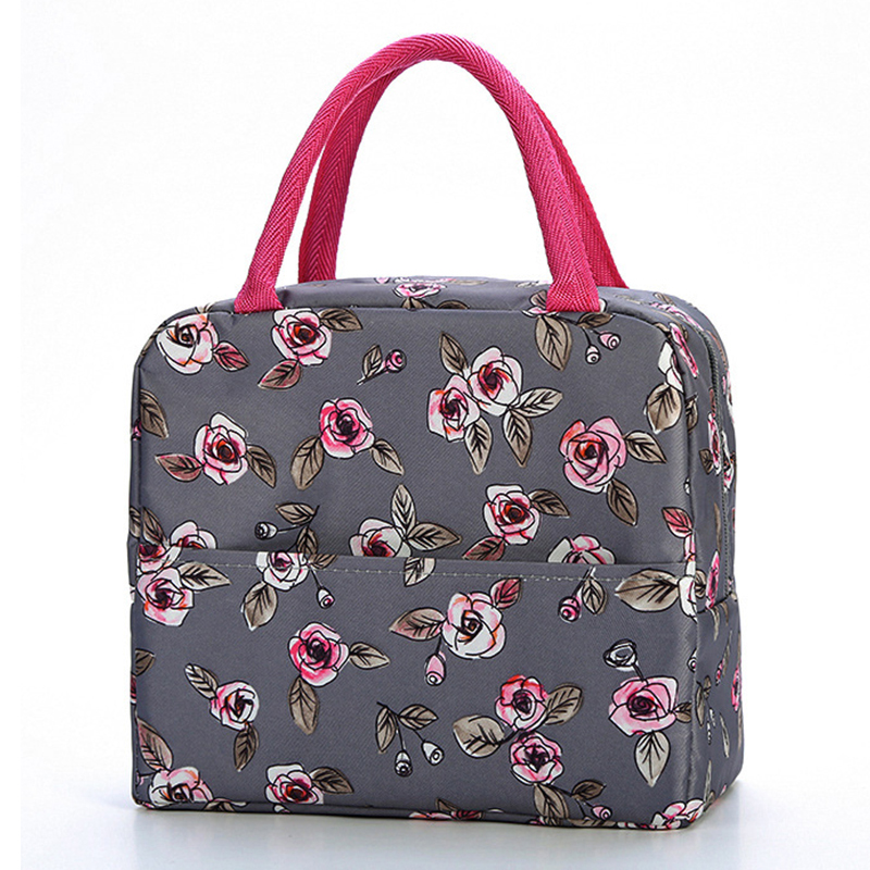 Portable Lunch Bags Thermal Insulation Lunch Box Storage Bag Children's School Lunch Box Bag Picnic Storage Large Capacity Tote