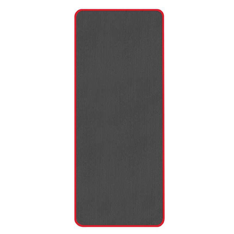 Esterilla de Yoga antideslizante Extra gruesa de 10Mm, esterilla deportiva insípida para Fitness, negra de 183X61Cm: Default Title