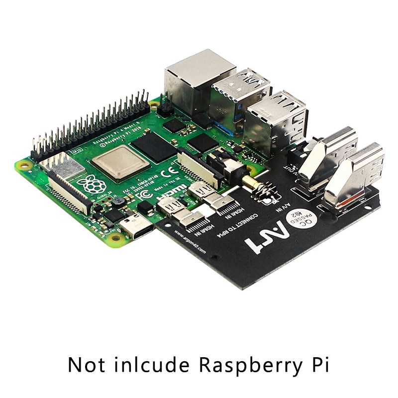 Raspberry  pi 4 aluminium kasse argon one  pi 4 v2 kasse aktiv passiv køling metal skal strømafbryder til raspberry  pi 4 model b