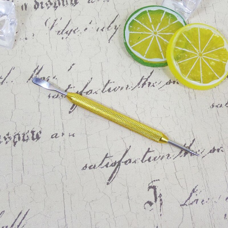 1Pcs Stainless Steel Coffee Latte Foam Spatula Coffeeware DIY Coffee Art Carved Needle Tool Barista Tool Coffe Bar Supplies: gold