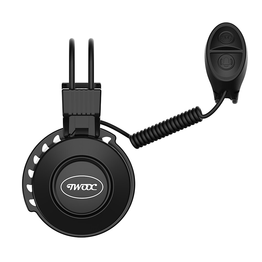 TWOCC T002S Adjustable Volume Sound 4 Modes Mini Alarm Bell Electronic Bicycle Horn Rechargeable Waterproof Bike Strong Loud