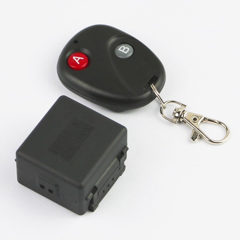 Relais sans fil 12V, 433MHZ, télécommande de lumière, interrupteur momentané, émetteur avec récepteur