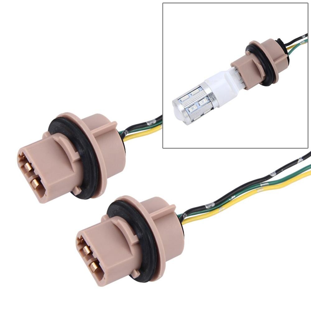 Douille de support pour ampoule LED, 2 pièces, T10/H8/H11/H7 /H4 /H1/H3/9006 /9005 / 7443 /7440 /1157 /1156/voiture: 7443
