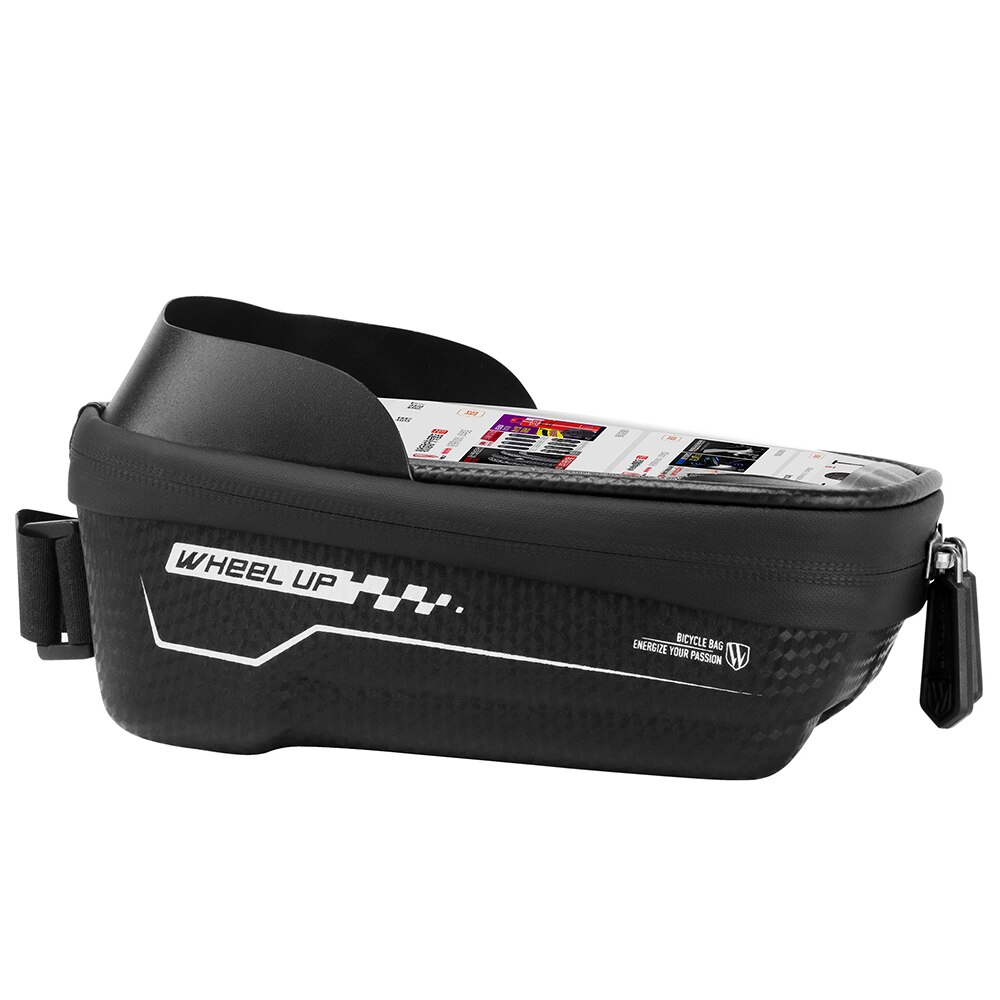 Bike Frame Bag Voor Tube Bag Stuur Tas Fietstas Met Touchscreen Telefoon Case Fiets Accessoriescase Voor Fiets: Normal Style