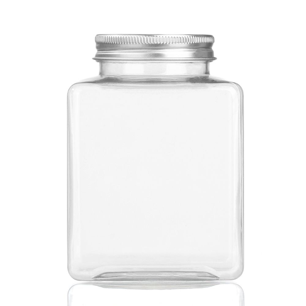 Lufttett matoppbevaringsbeholder klar kjøkkenspiskammer organisering og oppbevaring beholdere flasker tørrmat forseglede bokser for frokostblanding: Svart