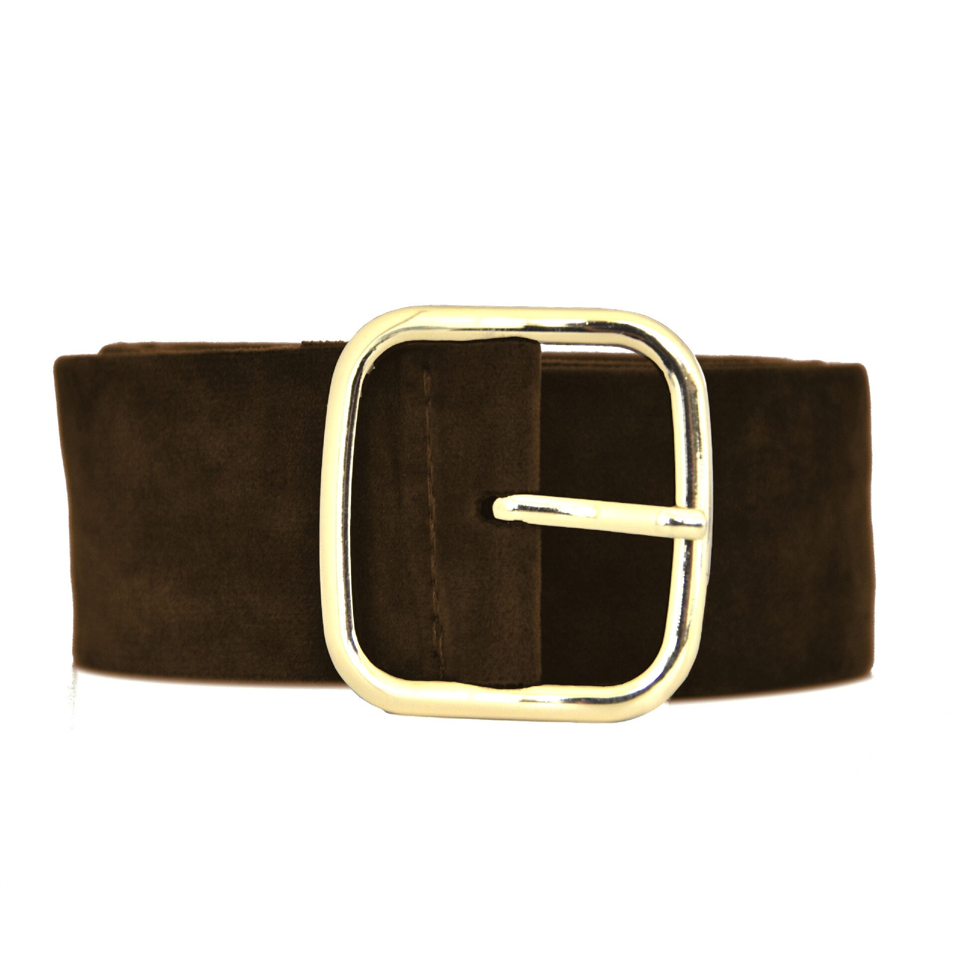 Brede Riem Vrouwelijke Jurk Riemen Versier Tailleband Gold Pin Gesp Fluwelen Riem Party Riem Zwart Flanel Vrouwen: Coffee