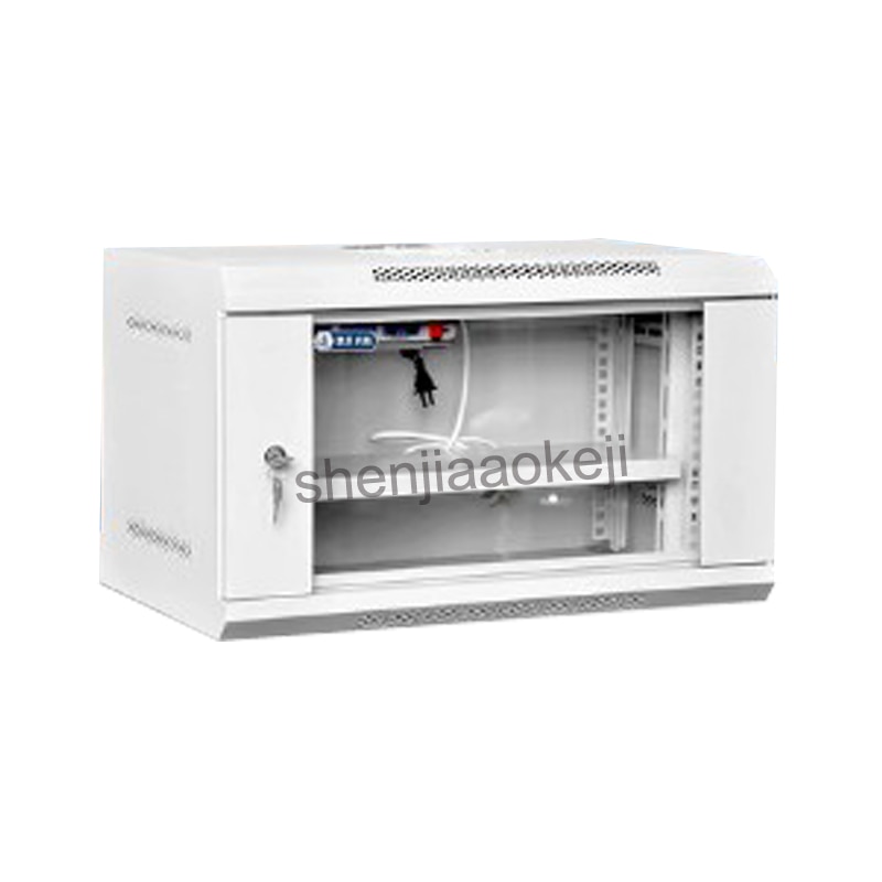 6u Netwerk Kabinet KB6406 Schakelkast Monitor koudgewalst staal 19-inch muur gemonteerde kast 220 v 1 pc