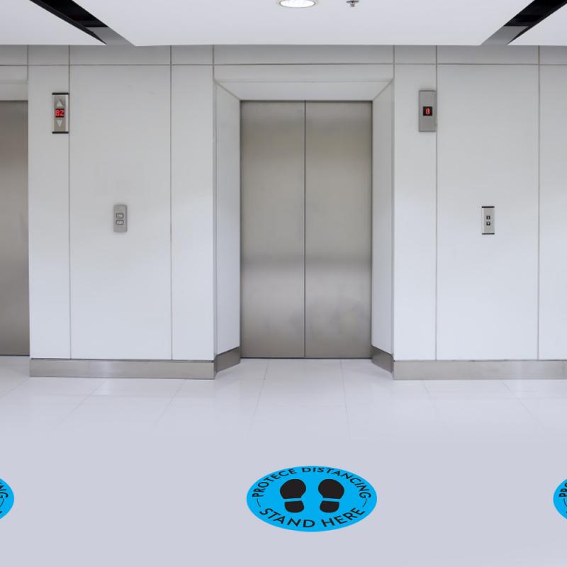 Waterproof Safety Floor Signs The Public Floor Rubber Sign The Entrance Inspection Line Картина По Номерам Hom