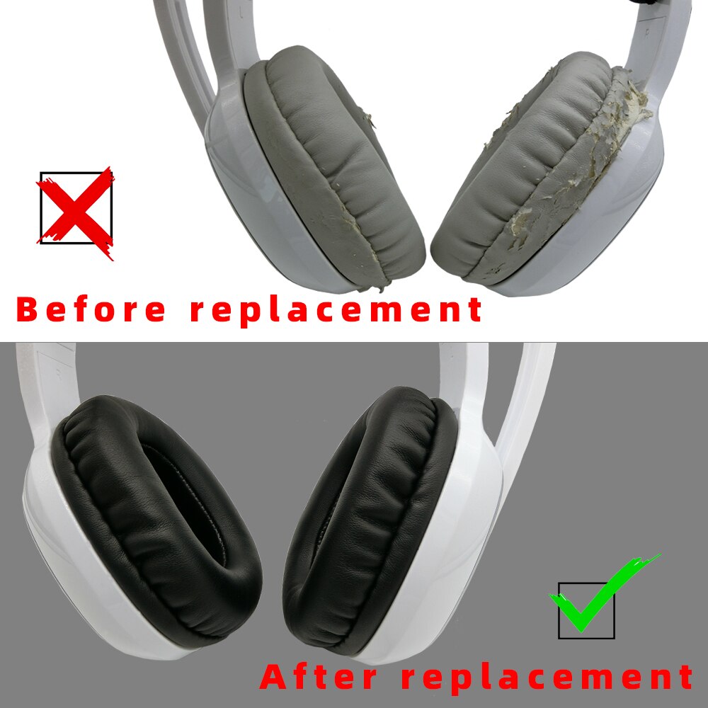1 Set of Replacement Ear Pads Headband for SONY MDR-ZX750BN MDR-ZX750AP Earphone Earmuff Cushion Cover Bumper Sleeve