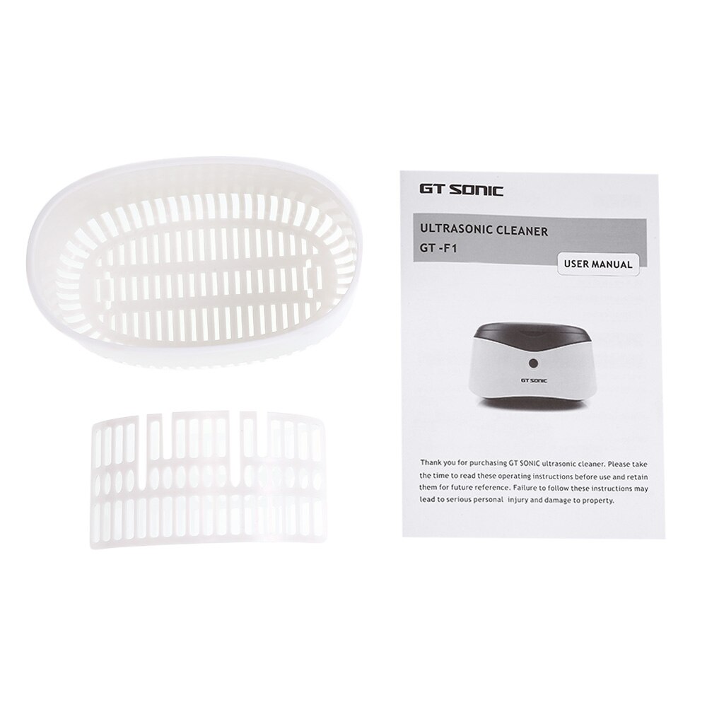 Portable Digital Ultrasonic Cleaner 0.6L Nail Sterilizer Cleaner Sterilizing Nail Tools Disinfection Machine Ultrasonic Bath