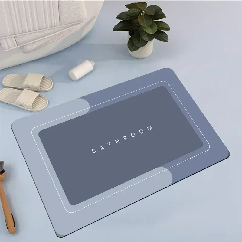Super saugfähige bat matten schnell trocknender Schlecht teppich rutsch eitern Toiletten bereich Eingang Fuß polster Heimat Küchen tür dekorativer Teppich: Elfenbein