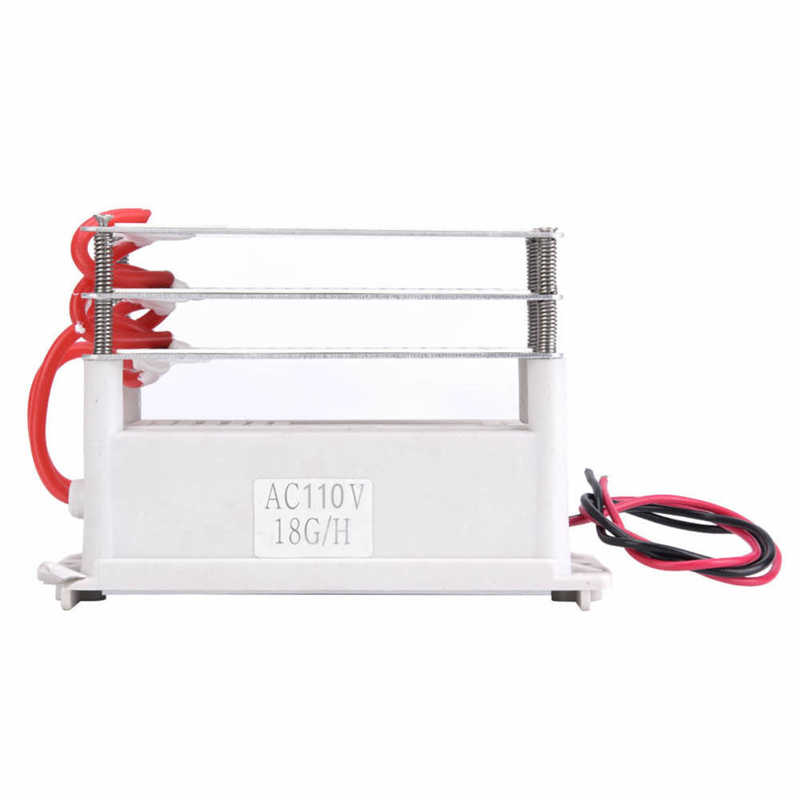 Integrated Ozone Generator Household Ceramic Plate Cleaning Odor Purifier Ozone Generator 18g Ozonizer Air Cleaner